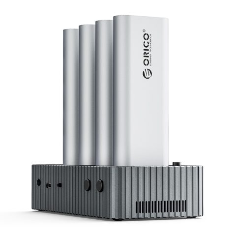 ORICO 4 Bay M.2 NVME SSD Duplicator - Zapcart Technology Qatar