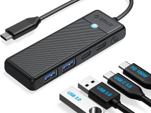 ORICO 4 in 1 USB3.0 Type C Hub - Zapcart Technology Qatar
