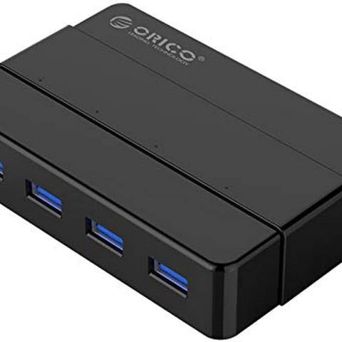 ORICO 4 Port USB3.0 HUB (4 SuperSpeed USB3.0 Ports) - Zapcart Technology Qatar