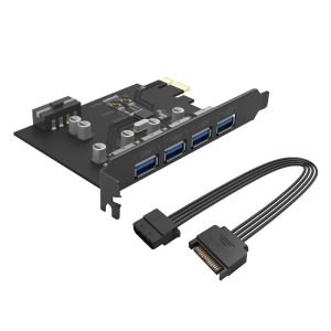 ORICO 4 Port USB3.0 PCI-E Expansion Card - Zapcart Technology Qatar