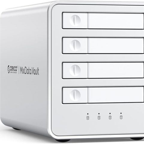 ORICO 4‐Bay M.2 NVMe SSD Enclosure - Zapcart Technology Qatar