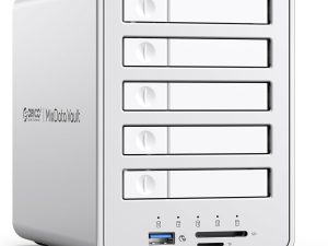 ORICO 5‐bay 2.5" Type C HDD/SSD enclosure with RAID - Zapcart Technology Qatar