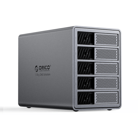 ORICO 98 Series 5 Bay 40Gbps SATA Enclosure DAS Solution - Zapcart Technology Qatar