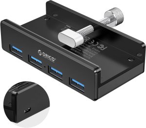 ORICO Aluminum Alloy 4 Port USB3.0 Clip-type HUB - Zapcart Technology Qatar