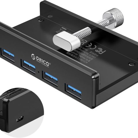ORICO Aluminum Alloy 4 Port USB3.0 Clip-type HUB - Zapcart Technology Qatar