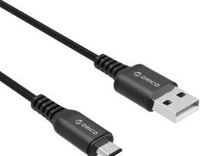 ORICO MTK-10 Aramid Fiber Braided TYPE-A To MICRO USB Charge & Sync Cable (1M) - Zapcart Technology Qatar