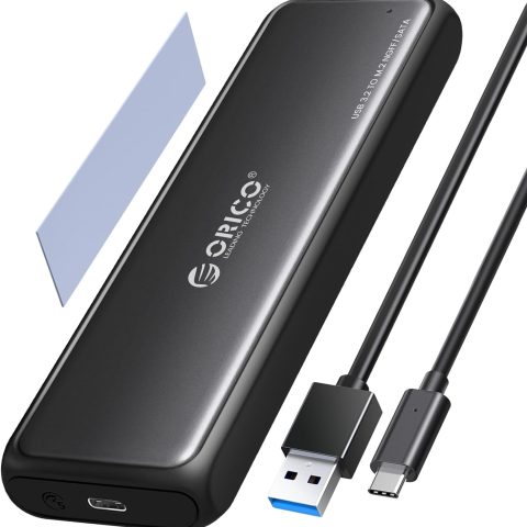 ORICO NVME M.2/M.2 SATA SSD Dual Protocol Enclosure - Zapcart Technology Qatar