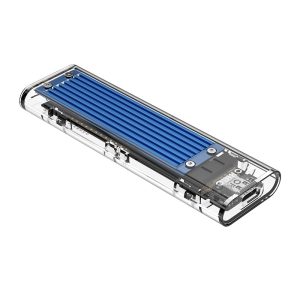 ORICO NVME M.2/M.2 SATA SSD Dual Protocol Enclosure with Aluminium Heatsink - Zapcart Technology Qatar