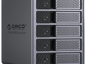 ORICO RAID 5 Bay HDD Enclosures USB 3.0 Push-Pull Mounting for 3.5-inch HDD, Max 110TB, External Direct Attached Storage 8 RAID Modes Supported 9858RU3 - Zapcart Technology Qatar