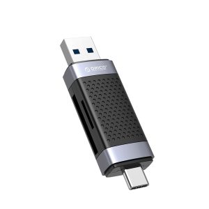 ORICO TF+SD Dual Port USB3.0 Dual Head Card Reader - Zapcart Technology Qatar