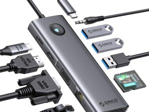 ORICO Type C 10 in 1 Multifunction Docking - Zapcart Technology Qatar