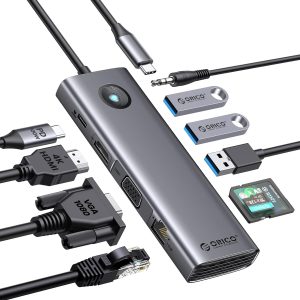 ORICO Type C 10 in 1 Multifunction Docking - Zapcart Technology Qatar