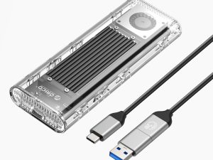 ORICO USB3.2 20Gbps M.2 NVMe SSD Enclosure with Built in Fan - Zapcart Technology Qatar
