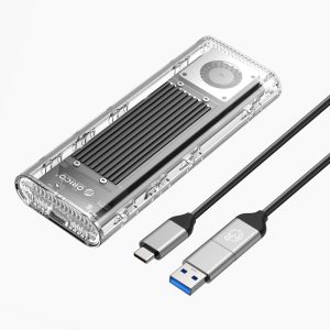 ORICO USB3.2 20Gbps M.2 NVMe SSD Enclosure with Built in Fan - Zapcart Technology Qatar