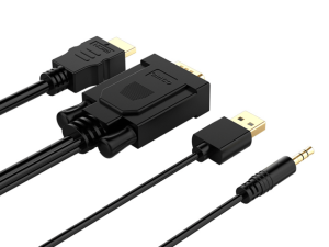 ORICO VGA to HDMI Adapter Cable with Audio - Zapcart Technology Qatar