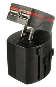 PC DOCTOR-5V/1A 2 USB PORT UNIVERSAL CHARGER WITH 3 FUSE - Zapcart Technology Qatar