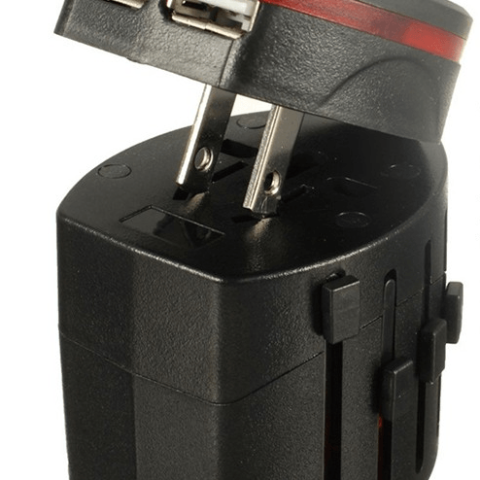 PC DOCTOR-5V/1A 2 USB PORT UNIVERSAL CHARGER WITH 3 FUSE - Zapcart Technology Qatar