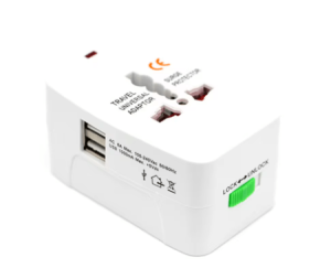 PC DORTOR-5V/1A 2 USB PORT UNIVERSAL CHARGER - Zapcart Technology Qatar