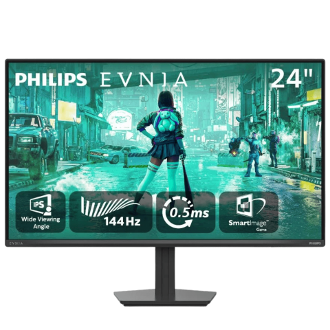Philips Evnia 24M2N2100NF 24" FHD 144Hz Gaming Monitor - Zapcart Technology Qatar