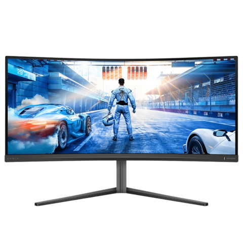 Philips Evnia 34M2C5500 Curved Fast VA WQHD 2K 180Hz Gaming Monitor - Zapcart Technology Qatar