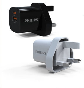 PHILIPS FAST WALL CHARGER UK 33W 1C1A - Zapcart Technology Qatar