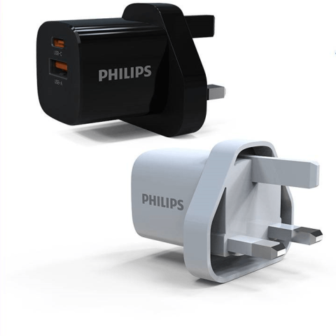 PHILIPS FAST WALL CHARGER UK 33W 1C1A - Zapcart Technology Qatar