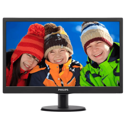 Philips FHD 60 Hz 20" Monitor - 203V5LHSB2 - Zapcart Technology Qatar