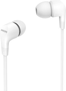 PHILIPS In-ear Headphones w Mic 3.5mm Audio Jack (White) - Zapcart Technology Qatar