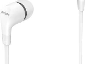 PHILIPS In-ear Headphones w Mic 3.5mm Audio Jack (White) - Zapcart Technology Qatar
