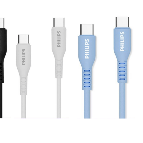 PHILIPS PHILIPS USB-C TO USB-C CABLE CHARGING 60W 1.2M - Zapcart Technology Qatar