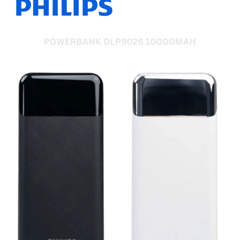 PHILIPS Powerbank 10000mAh Fast Charge with Two Built-in Lightning and Type C - Zapcart Technology Qatar