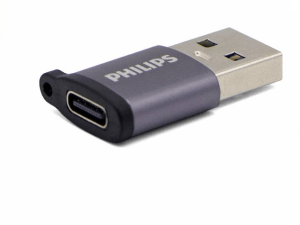 PHILIPS USB 3.0 TO USB-C Female (GREY) - Zapcart Technology Qatar