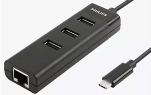 PHILIPS USB-C TO ETHERNET ADAPTER 0.1M - Zapcart Technology Qatar