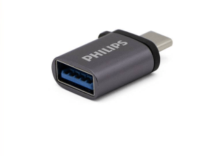 PHILIPS USB-C TO USB 3.0 Female Adapter (GREY) - Zapcart Technology Qatar