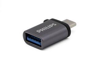 PHILIPS USB-C TO USB 3.0 Female Adapter (GREY) - Zapcart Technology Qatar