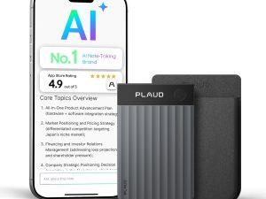 Plaud Note Pro AI Voice Recorder, Transcribe & Summarize with AI, App Control, Note Taker for Meetings & Calls, Supports 112 Languages, Ultra-Slim w/InstantView Display, Case Included - Zapcart Technology Qatar