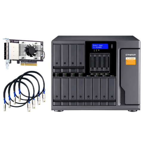 Qnap TL-D1600S High-performance desktop SATA 6Gbps JBOD storage enclosure - Zapcart Technology Qatar