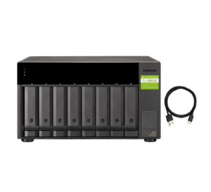 Qnap TL-D800C (USB) USB 3.2 Gen2 Type-C high-capacity JBOD storage enclosure - Zapcart Technology Qatar
