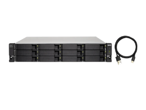 Qnap TL-R1200C-RP(USB) Rackmount USB 3.2 Gen 2 Type-C high-capacity JBOD storage enclosure with redundant power - Zapcart Technology Qatar