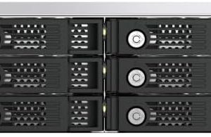 Qnap TL-R1200PES-RP 12 Bay PCIe Interface JBOD, supporting SATA drives, for petabyte-scale expansion designed specifically for QNAP NAS - Zapcart Technology Qatar