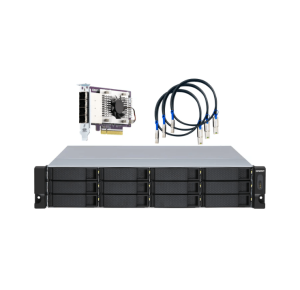 Qnap TL-R1200S-RP High-performance rackmount SATA 6GB/s JBOD storage enclosure, with redundant power supply - Zapcart Technology Qatar