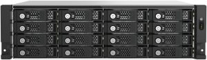 Qnap TL-R1600PES-RP 16 Bay PCIe Interface JBOD, supporting SATA drives, for petabyte-scale expansion designed specifically for QNAP NAS - Zapcart Technology Qatar