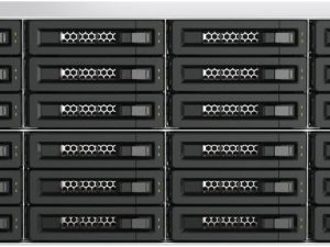 Qnap TL-R2400PES-RP 24 Bay PCIe Interface JBOD, supporting SATA drives, for petabyte-scale expansion designed specifically for QNAP NAS - Zapcart Technology Qatar