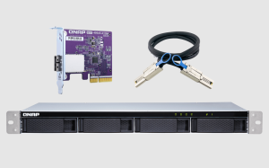 Qnap TL-R400S High-performance short-depth rackmount SATA 6GB/s JBOD storage enclosure - Zapcart Technology Qatar