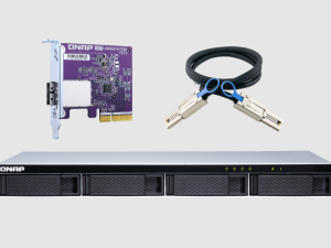 Qnap TL-R400S High-performance short-depth rackmount SATA 6GB/s JBOD storage enclosure - Zapcart Technology Qatar
