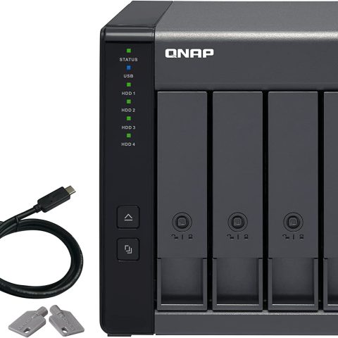 QNAP TR-004 4-Bay USB Type-C Direct Attached Storage ADD ON TOSHIBA N300 - Zapcart Technology Qatar