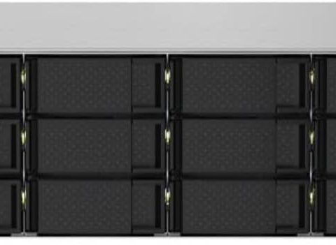 Qnap TS-1232PXU-RP Quad-core 1.7GHz rackmount NAS with 10GbE SFP+ and 2.5GbE ports and redundant power supply for SMB IT environment - Zapcart Technology Qatar