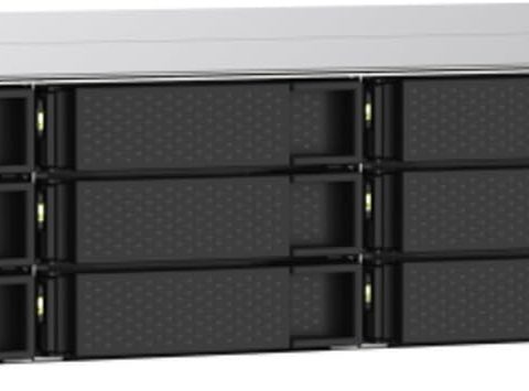 Qnap TS-1273AU-RP-8G High-performance dual-2.5GbE NAS Powered by a Quad-core AMD Ryzen™ processor, supporting 10GbE or M.2 SSD caching PCIe expandability for virtual applications (Supports QTS or QuTS hero system) - Zapcart Technology Qatar