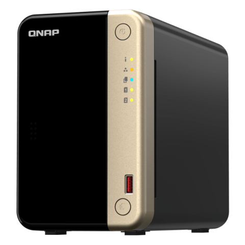 QNAP TS-264-8G 2-Bay Intel® Quad-core Desktop NAS - Zapcart Technology Qatar