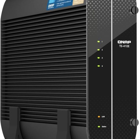 QNAP TS-410E-8G 4-bay Intel Celeron Fanless NAS - Zapcart Technology Qatar